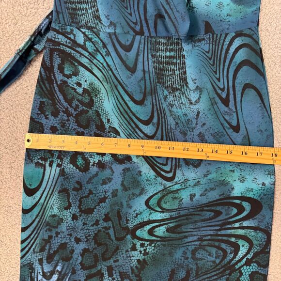 FLP Y2K Dress Small Whimsigoth Dark Feminine Witchy Snake Stretch Earthy Office - Picture 11 of 13